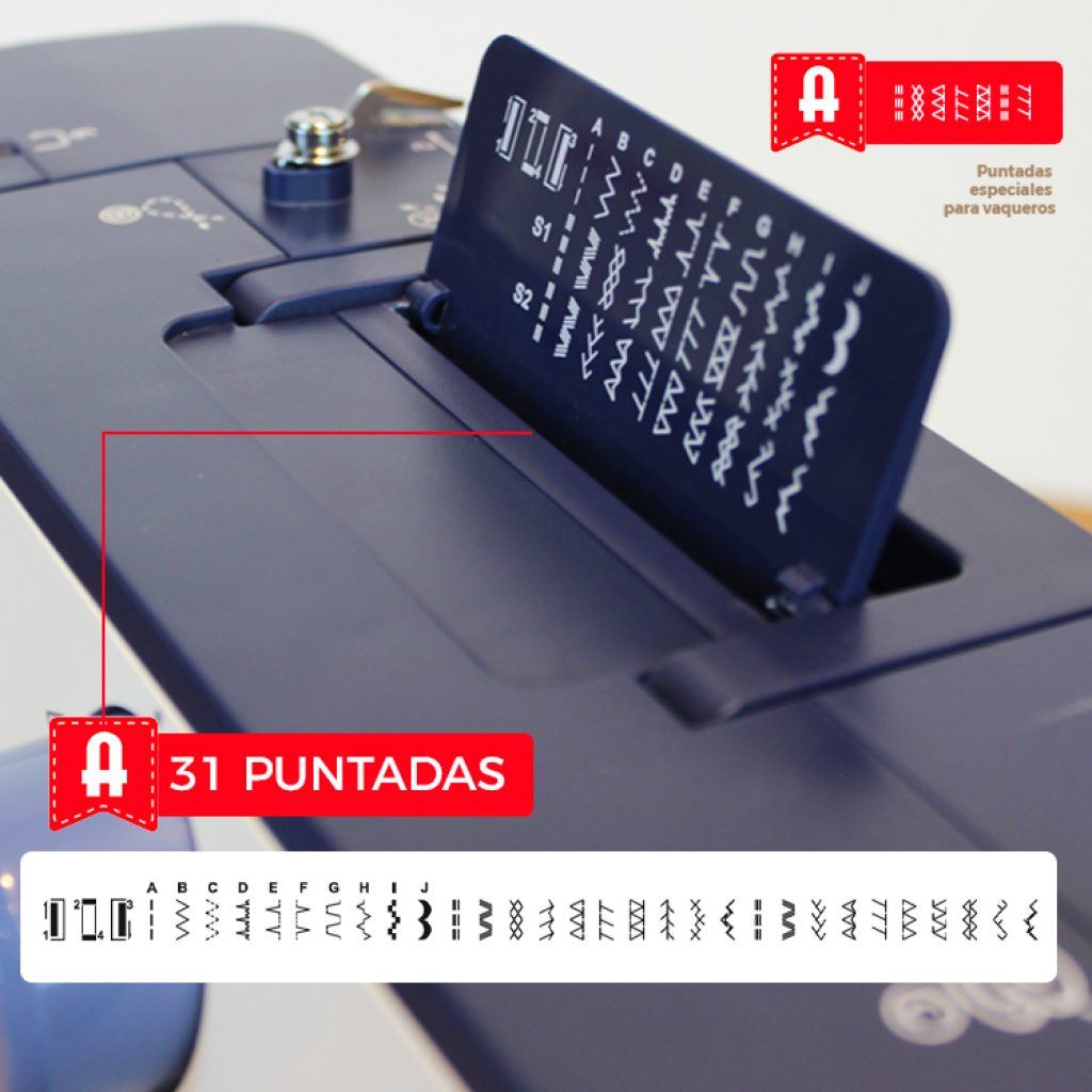 Máquina de coser Alfa Precise Denim - Imagen 4