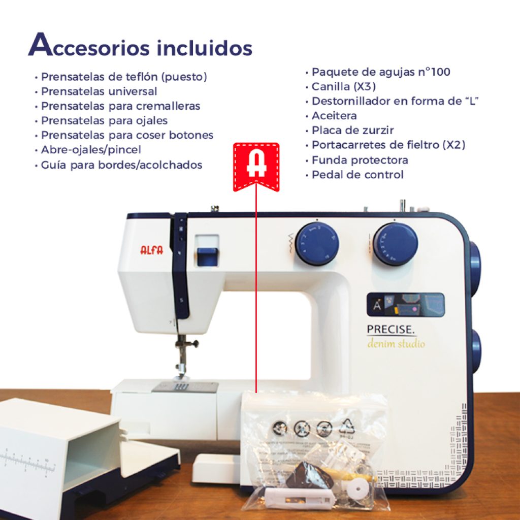 Máquina de coser Alfa Precise Denim - Imagen 6