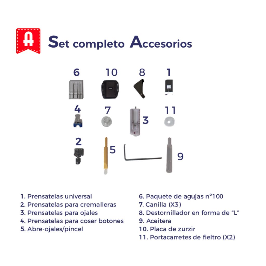 Máquina de coser Alfa Precise Denim - Imagen 8