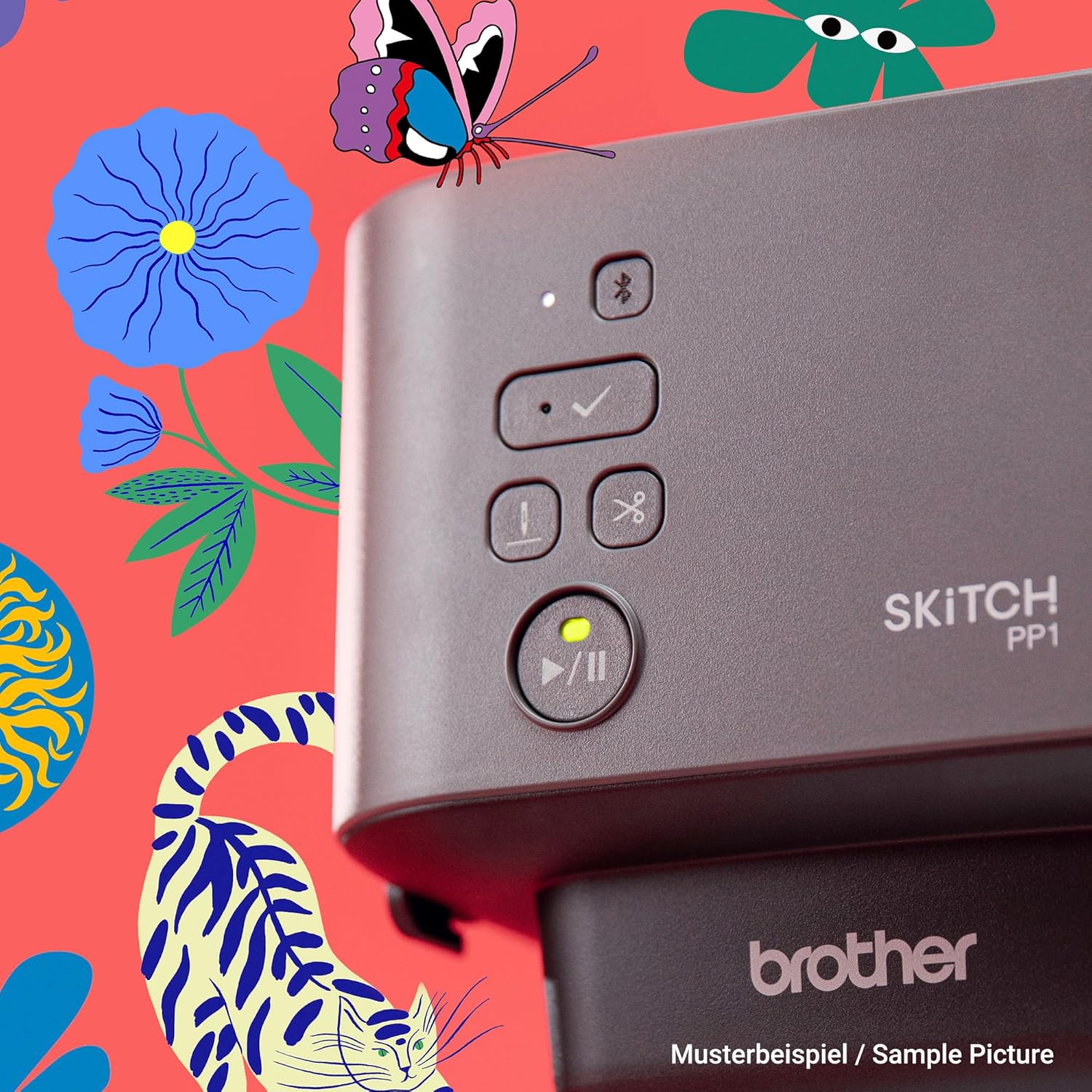 Máquina de bordar BROTHER PP1 SKITCH - Imagen 6